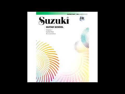 guitar suzuki method -  volume 1