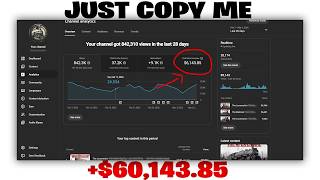 $6,143.85/Month With This Faceless YouTube Channel (Just Copy Me)
