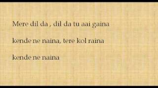 Kende Ne Naina Lyrics