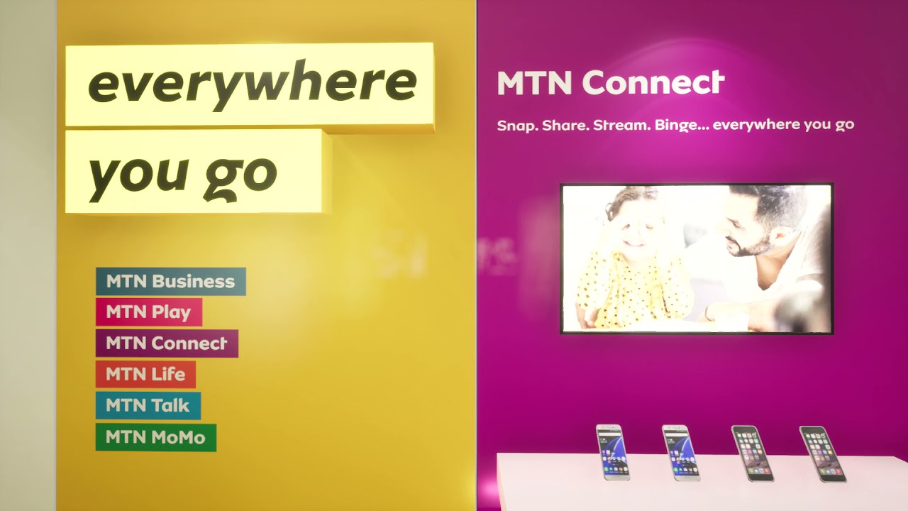 MTN Connect, Retail Design, Johannesburg, South Africa, Designed by Design Partnership