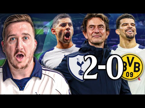 How Thomas Frank's Tottenham SHOCKED Borussia Dortmund & The Champions League!
