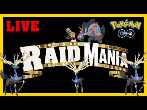 (LIVE) RAIDMANIA !!! 2te Xerneas Raidstunde !!! | Pokémon GO Deutsch # 1369