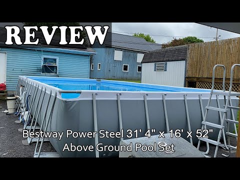Bestway Power Steel 31' 4" x 16' x 52" Above Ground Pool Set Review