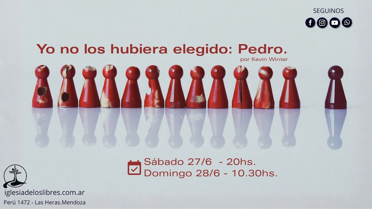 Yo no los hubiera elegido: Pedro