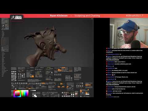 Stylized Characters With Ryan Kittleson - ZBrush 2022