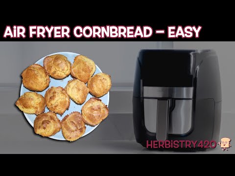 Cannabis Infused Cornbread Muffins: 5-Step Air Fryer Recipe