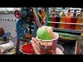 Ice Gola Indian Street Food Crushed Ice Lollypop Indian Street Desserts