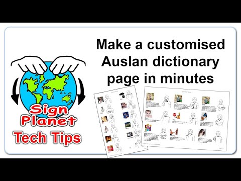 How to Sign Dictionary PDF in Auslan