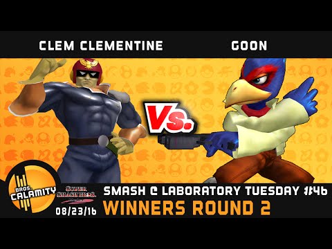 S@LT #46 | Clem Clementine (Falcon) vs Goon (Falco) - Winners Round 2 - Melee Singles
