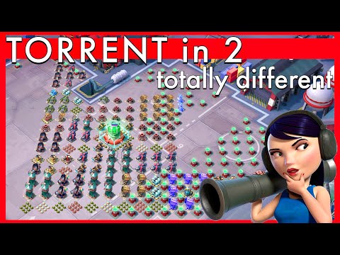 TORRENT in 2 😎 all SHIELD GENERATORS in ONE ATTACK - SCORCHER finish // BOOM BEACH gameplay/strategy