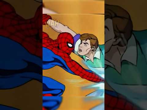 Spider-Man Fights Peter Parker? | TAS 1994 #spiderman #shorts #peterparker