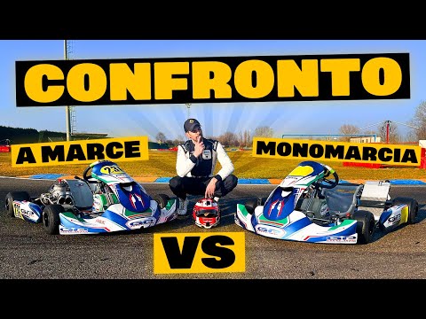 THE DRIVING DIFFERENCE between a SINGLE-SPEED GO KART and a GEARED one!
