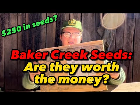 Baker Creek Heirloom Seeds Haul Unboxing| What Are the...
