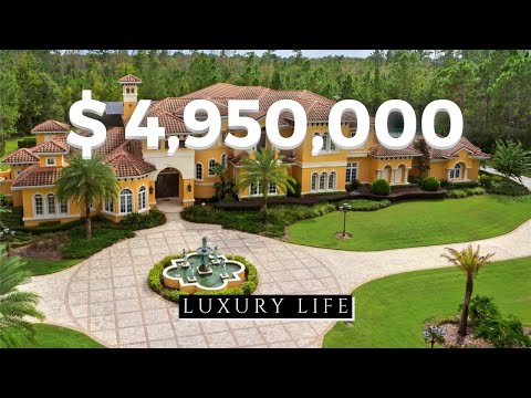 Private Luxury Estate Based In Florida Worth $4,950,000 | Luxury Life