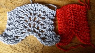 Peacock's tail stitch loom knitting, round loom