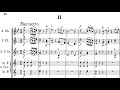 Mozart, Minuetto from Serenade No 10 for 13 Winds in B-flat major (Gran Partita K. 361).