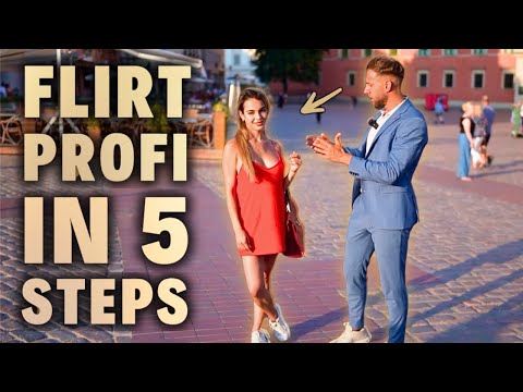 How to flirt properly as a man with status – explained live...