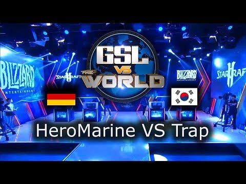 Trap VS HeroMarine - GSL vs the World 2019 - polski komentarz