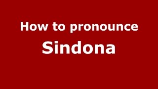 How to pronounce Sindona