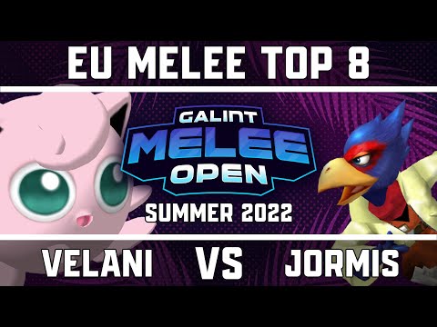 Velani (Jigglypuff) vs Jormis (Falco) - EU Melee Losers Top 8 - GMO Summer '22