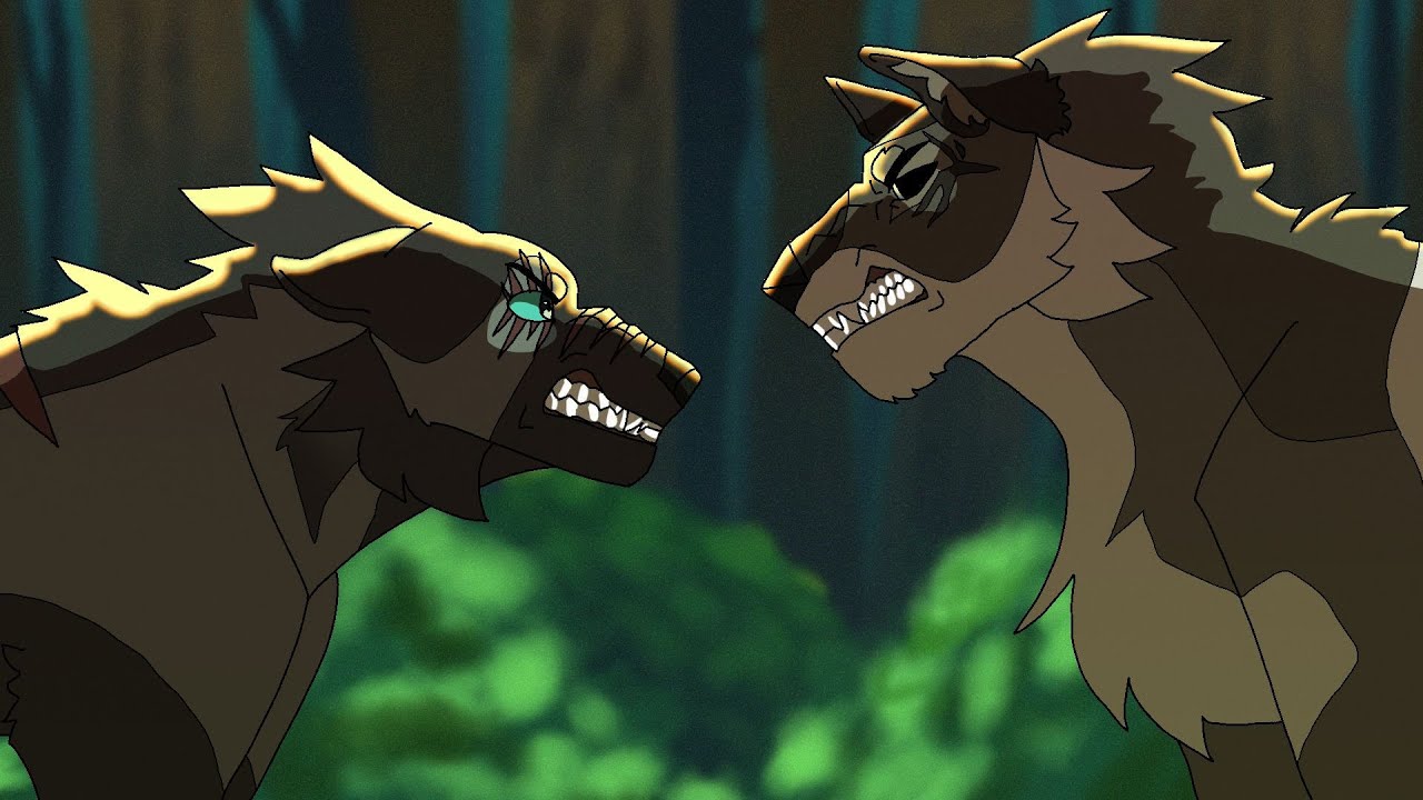 Krita Speedpaint | Confrontation (OC, Wolves Of Regem)