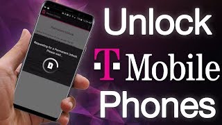 Unlock T-Mobile Samsung S9 S9 Plus Note 9 Note 8 S8 S7 S6 S5 Using the Device Unlock App Service