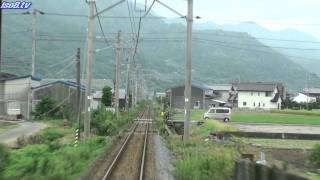 preview picture of video '前面展望メモリアルしおかぜ Cab view Yosan Line Part.4 観音寺～伊予三島'