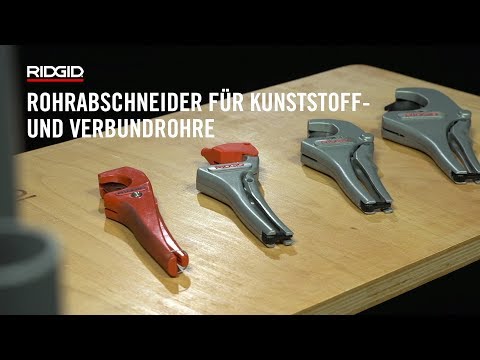 RIDGID Kunststoffrohrabschneider