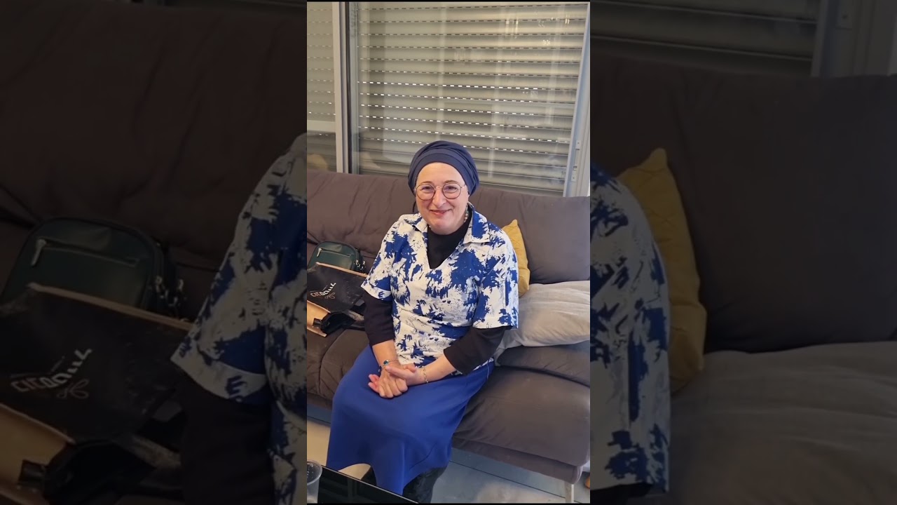תמונה מתוך סרטון המלצה - משתתפת התהליך האישי