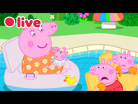 Peppa Pig NEW BABY EVIE Episodes LIVE 🍼 Cutest & Funniest Moments 🥹💛 Kids Cartoons
