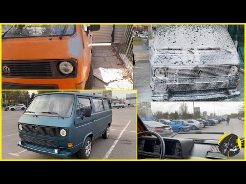 Volkswagen Transporter T3 (1984) Full Restoration – Rebuild, Paint & First Wash | POV Test Drive