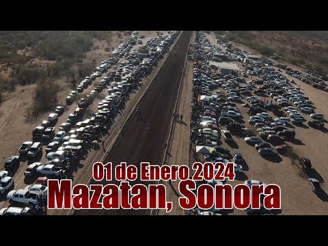 Carreras de Caballos en Mazatan, Sonora 01 de Enero 2024