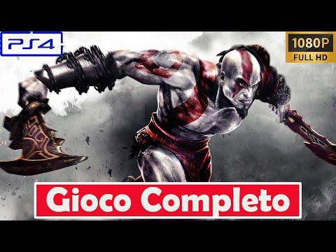God of War III Remastered Gameplay walkthrough Gioco Completo ITA (PS4) - No Commentary