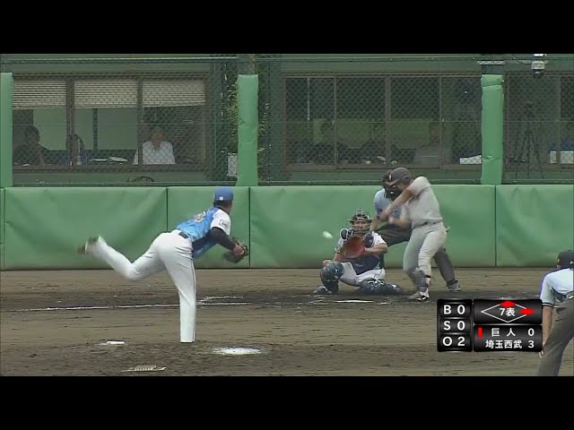 【ファーム】ライオンズ・榎田 7回無失点の好ピッチング!! 2019/7/20 L-G(ファーム)