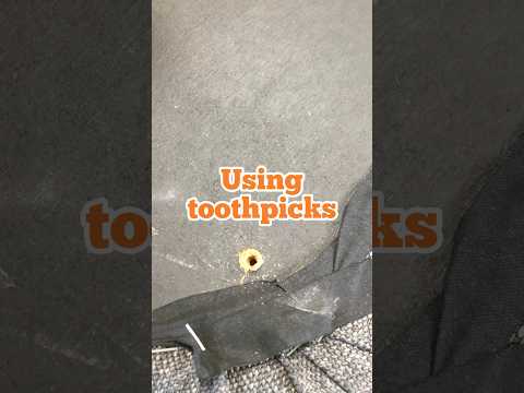 Fix a Stripped Screw Hole #shorts #diy #howto #repair #furniture #