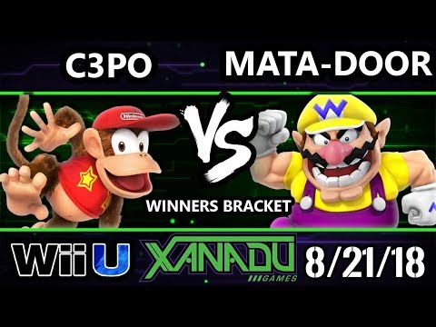 S@X 264 Smash 4 - C3PO (Diddy Kong) Vs. Mata-Door (Wario) Wii U Winners Bracket