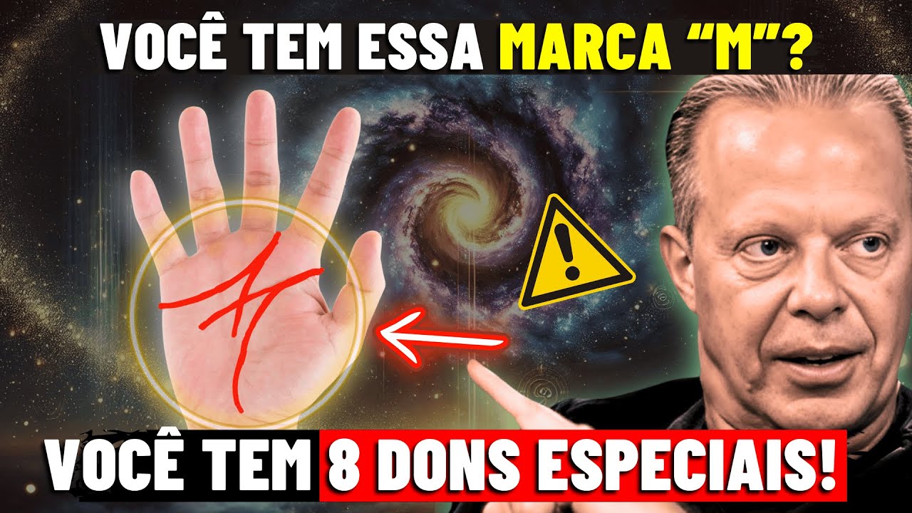 DESTINO MARCADO! - Se Você Tem 'M' na Mão, Estes 8 DONS SÃO SEUS! - Dr. Joe Dispenza!