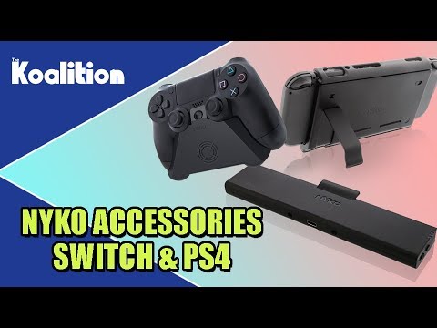 NYKO Switch Power Pak, Booster Pack, and PS4 Intercooler Grip Unboxing & Impressions - The Koalition