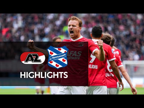 Highlights AZ - sc Heerenveen | Play-Offs Eredivisie