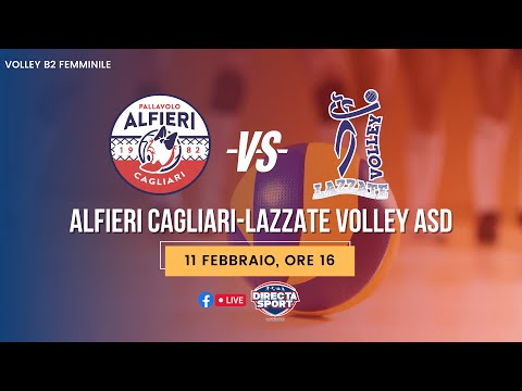 Volley B2F - Alfieri Cagliari-Lazzate Volley ASD (1-3)