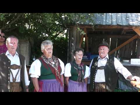 Toberer Viergesang a. d. Bärentalhüttn