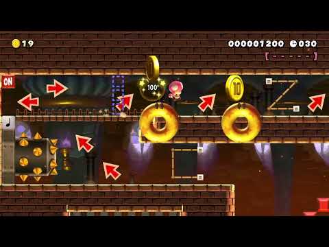 SPEED RUN 【40"s】 by キングけい2 🍄 Super Mario Maker 2 ✹Switch✹ #bkz