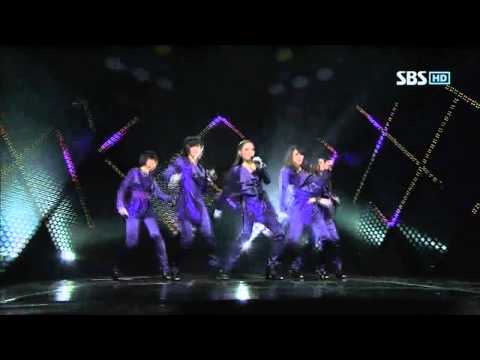 Kara - lupin (카라 - 루팡) @ SBS Inkigayo 인기가요 100307