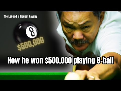 Efren Reyes’ 8 Amazing 8-Ball Racks