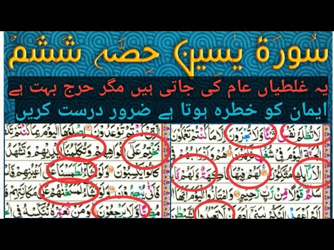 Surah Yaseen Lesson No 6
