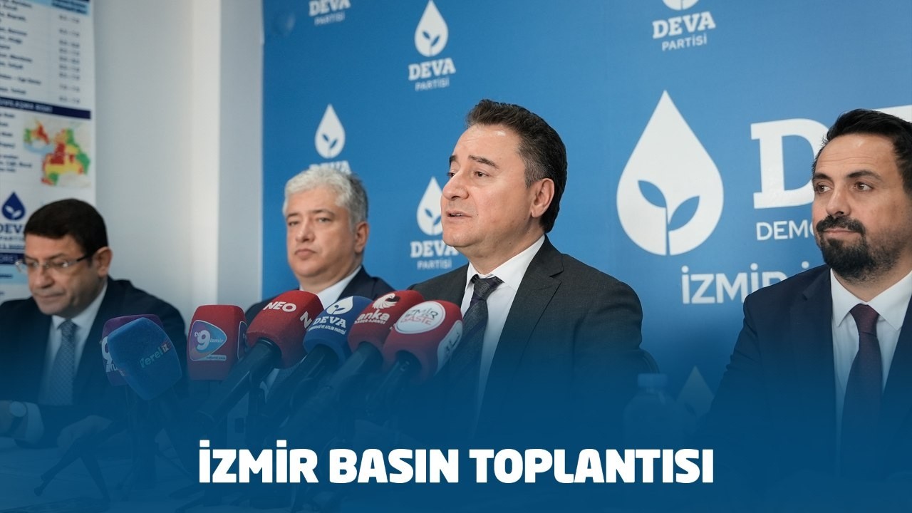 İzmir Basın Toplantısı I İzmir İl Başkanlığı