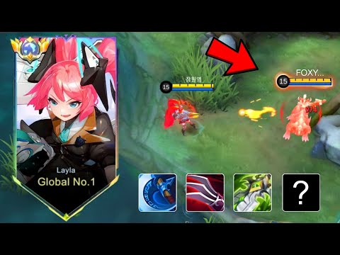 GLOBAL LAYLA BEST HIGH CRITICAL DAMAGE BUILD 2024! THIS BUILD IS TOTALLY BROKEN!! (must try) - MLBB