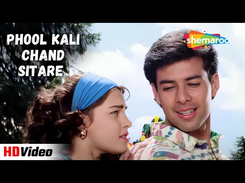 Phool Kali Chand Sitare | Udit Narayan Hit Song | Sadhana Sargam | Mamta Kulkarni | Krantiveer(1994)