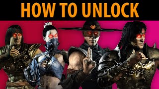 How to Unlock All Revenant Skins + Emperor Liu Kang & Empress Kitana! - Mortal Kombat X [HD 60fps]