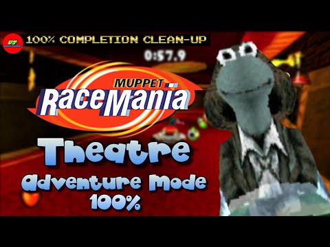 Muppet Racemania: Theatre - Adventure Mode 100% Completed